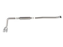 Rebel Series 3 Inch 304 Stainless Steel Middle-Side Exit Exhaust System Polished Toyota Hilux 15-26 L4-2.4/2.8L (td) aFe Power