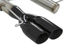 Mach Force-Xp 3 Inch 304 Stainless Steel Axle-Back Exhaust System w/Black Tip BMW 135i (E82/88) 08-13 L6-3.0L (t) N54/N55 aFe Power