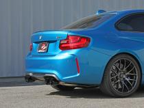 Mach Force-Xp Cat-Back Exhaust 3 to 2-1/2 Inch 304 S/S w/ Black Tips BMW M2 (F87) 16-18 L6-3.0L (t) N55 aFe Power