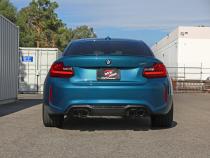 Mach Force-Xp Cat-Back Exhaust 3 to 2-1/2 Inch 304 S/S w/ Black Tips BMW M2 (F87) 16-18 L6-3.0L (t) N55 aFe Power