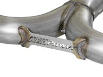 Mach Force-Xp 3 Inch to 2-1/2 Inch Stainless Steel Cat-Back Exhaust System Carbon Volkswagen Gti (Mkvii) 15-17 L4-2.0L (t) aFe Power