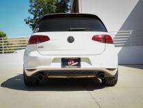 Mach Force-Xp 3 Inch to 2-1/2 Inch Stainless Steel Cat-Back Exhaust System Carbon Volkswagen Gti (Mkvii) 15-17 L4-2.0L (t) aFe Power
