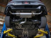 Gemini Xv 3 Inch to 2-1/2 Inch 304 Stainless Steel Cat-Back Exhaust w/ Cut-Out Black Volkswagen Gti (Mkviii) 22-24 L4-2.0L (t) aFe Power