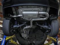 Mach Force-Xp 3 Inch to 2-1/2 Inch 304 SS Cat-Back Hi-Tuck Exhaust System Volkswagen Atlas 18-26 L4-2.0L/V6-3.6L aFe Power