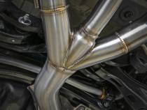 Takeda 3 Inch 304 Stainless Steel Cat-Back Exhaust System w/ Carbon Fiber Tips Honda Civic Type R 17-21 L4-2.0L (t) 4.5 Inch Exhaust Tip Outlet Size aFe Power
