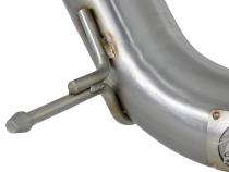 Takeda 3 Inch 304 Stainless Steel Mid-Pipe Honda Civic Type R 17-21 L4-2.0L (t) aFe Power