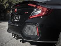 Takeda 3 Inch 304 Stainless Steel Cat-Back Exhaust System w/ Black Tips Honda Civic Si Sedan 17-20 L4-1.5L (t) aFe Power