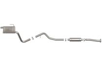 Takeda 2-1/4 to 2-1/2 Inch 304 Stainless Steel Cat-Back Hi-Tuck Exhaust System Subaru Outback 10-14 H4-2.5L aFe Power