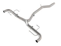 Mach Force-Xp 3 Inch to 2-1/2 Inch 304 Stainless Steel Axle-Back Exhaust System Alfa Romeo Stelvio 17-26 L4-2.0L (t) aFe Power