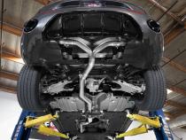 Mach Force-Xp 3 Inch to 2-1/2 Inch 304 Stainless Steel Axle-Back Exhaust System Alfa Romeo Stelvio 17-26 L4-2.0L (t) aFe Power