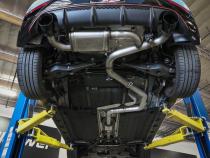 Takeda 3 Inch 304 Stainless Steel Axle-Back Exhaust w/ Black Tips Hyundai Veloster N 21-22 L4-2.0L (t) aFe Power