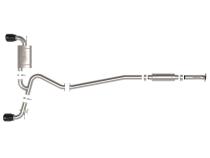 Takeda 3 Inch 304 Stainless Steel Cat-Back Exhaust w/ Black Tips Hyundai Kona N 22-23 L4-2.0L (t) aFe Power