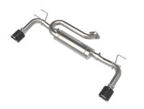 Takeda 2-1/2 Inch 304 Stainless Steel Axle-Back Exhaust System w/ Carbon Tip Mazda Cx-50 23-26 L4-2.5L/2.5L (t) aFe Power