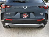 Takeda 2-1/2 Inch 304 Stainless Steel Axle-Back Exhaust System w/ Carbon Tip Mazda Cx-50 23-26 L4-2.5L/2.5L (t) aFe Power
