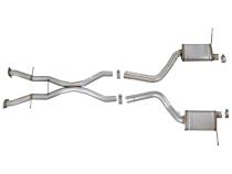 Mach Force-Xp 3 Inch 304 Stainless Steel Cat-Back Exhaust System Jeep Grand Cherokee (WK2) 12-21 V8-6.4L/V8-6.2L (sc) Hemi aFe Power