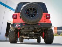 Large Bore-HD 3 Inch 304 Stainless Steel Dpf-Back Hi-Tuck Exhaust System Jeep Wrangler (Jl) 20-23 V6-3.0L (td) EcoDiesel aFe Power