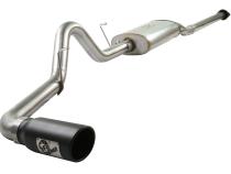 Mach Force-Xp 3 Inch 409 Stainless Steel Cat-Back Exhaust System w/Black Tip Ford F-150 09-10 V8-4.6/5.4L aFe Power
