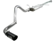 Mach Force-Xp 3 Inch 409 Stainless Steel Cat-Back Exhaust System w/Black Tip Ford F-150 97-03 V8-4.6/5.4L aFe Power