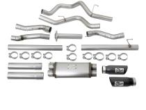 Mach Force-Xp 3 Inch 409 Stainless Steel Cat-Back Exhaust System w/Black Tip Ford F-150 Raptor 17-20 V6-3.5L (tt) aFe Power
