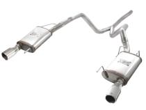 Mach Force-Xp 2-1/2 Inch 409 Stainless Steel Cat-Back Exhaust System Ford Mustang 05-09 V6-4.0L aFe Power
