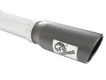 Mach Force-Xp 3 Inch to 3-1/2 Inch 409 Stainless Steel Cat-Back Exhaust w/ Black Tip Ford F-150 15-20 V8-5.0L aFe Power