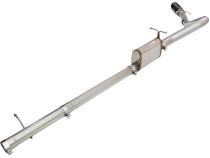 Mach Force-Xp 3 Inch to 3-1/2 Inch 409 Stainless Steel Cat-Back Exhaust w/ Black Tip Ford Super Duty 99-04 V8-5.4L /V10-6.8L aFe Power