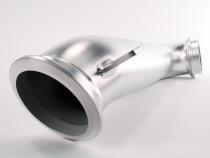 Mach Force-Xp 3 Inch 409 Stainless Steel Downpipe GM Diesel Trucks 04-10 V8-6.6L (td) Lly/Lbz/Lmm aFe Power