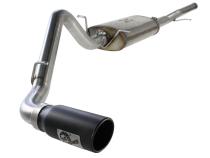 Mach Force-Xp 3 Inch 409 Stainless Steel Cat-Back Exhaust System w/Black Tip GM Silverado/Sierra 1500 14-18 / Silverado Ld/Sierra Limited 2019 V8-5.3L aFe Power