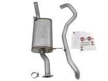 Mach Force-Xp 2-1/2 Inch 409 Stainless Steel Cat-Back Hi-Tuck Exhaust System Nissan Patrol (Y61) 01-19 L6-4.8L 22 ft-lbs Torque Gain aFe Power