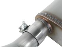 Mach Force-Xp 2-1/2 Inch 409 Stainless Steel Cat-Back Hi-Tuck Exhaust System Jeep Cherokee (XJ) 87-01 L6-4.0L aFe Power
