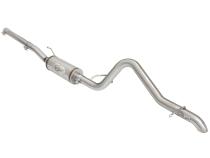 Mach Force-Xp 2-1/2 Inch 409 SS Cat-Back Hi-Tuck Exhaust w/14 Inch muffler Jeep Wrangler (JK) 07-18 V6-3.6L/3.8L aFe Power