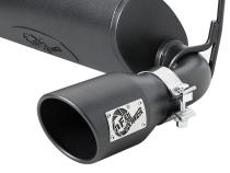 Rebel Series 2-1/2 Inch 409 Stainless Steel Axle-Back Exhaust System w/ Black Tips Jeep Wrangler (Jl) 18-26 L4-2.0L (t)/V6-3.6L aFe Power