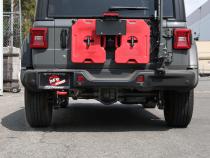 Mach Force-Xp 409 SS Axle-Back Hi-Tuck Exhaust System w/No Tip Jeep Wrangler (Jl) 18-26 L4-2.0L (t)/V6-3.6L aFe Power
