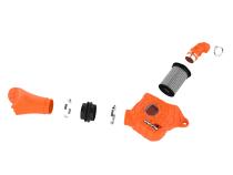 Momentum GT Cold Air Intake System Orange w/ Pro Dry S Filter Suzuki Jimny 19-26 L4-1.5L aFe Power