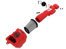 Momentum GT Cold Air Intake System Red w/ Pro Dry S Filter Jeep Wrangler (Jl)/Gladiator (Jt) 18-26 V6-3.6L aFe Power