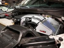 Rapid Induction Cold Air Intake System w/ Pro 5R Filter Brushed Ford F-150 Raptor 21-26 V6-3.5L (tt) aFe Power