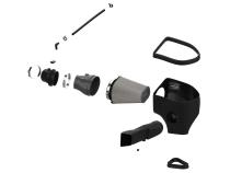 Track Series Carbon Fiber Intake System w/ Pro Dry S Filter Dodge Charger SRT Hellcat Redeye 21-23 V8-6.2L (sc) aFe Power