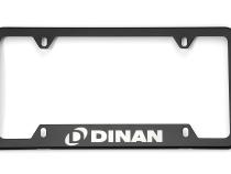 License Plate Frame Stainless Steel Black Dinan