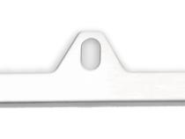 Slimline License Plate Frame Stainless Steel Brushed Finish Dinan