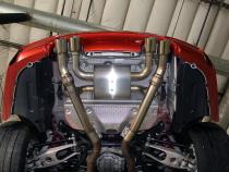 Free Flow Axle-Back Exhaust 2015-2020 BMW M3/M4 Stainless Steel Black Ceramic Coated F80/F82/F83 Dinan