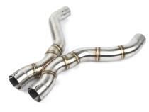 Resonator Delete Kit 2018-2023 BMW M5 Stainless Steel 3.25 Inch F90 Dinan