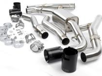 Valved Axle-Back Exhaust 2020-2026 BMW X5M/X6M Stainless Steel Black Tips F95/F96 Dinan