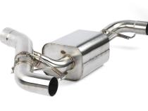 Valved Axle-Back Exhaust 2019-2024 BMW 330i/430i Stainless Steel Black Tips G20/G22 Dinan