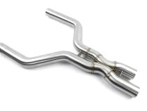 High Flow X-Pipe Exhaust 2024-2026 Lci BMW X5M/X6M Stainless Steel 3.25 Inch F95/F96 Dinan