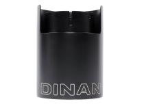 Double-Walled 4.5 Inch Clamp-On Exhaust Tip Black 4.5 Inch Outlet, 3.25 Inch Inlet Tip Length 6 Inch Dinan