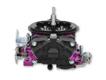 4150 Race Carburetor 750 CFM Mechanical Secondaries Black Gasoline No Choke Purple Billet Brawler
