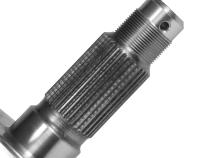 Chromoly Outer Stub Axle For Dana 60 33 Spline 7.39 Long D60 7.39 Inch 33 Spline 4340 Outer Stub Axle '00-02 Dodge 2500 3500 Yukon Gear