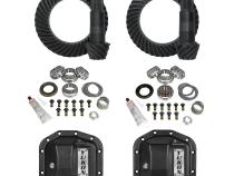 Stage 2 Jeep JL Re-Gear Kit W/Covers For Dana 30/35 4.11 Ratio 24 Spline JL Non-Rubicon M200 Rear/ M186 Front Stage 2 Gear Kit Package 4.11 Ratio W/ F&amp;amp;R Covers Yukon Gear