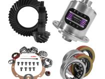 8.8 Inch Ford 3.27 Rear Ring &amp;amp; Pinion Install Kit 28 Spline Posi 2.25 Inch Axle Bearings 8.8 Ford 3.27 Rear R&amp;amp;P Gear/ Install Kit Package With 28 Spline Posi &amp;amp; Ak 1563 Axle Bearings (2.25 Inch Od) Yukon Gear