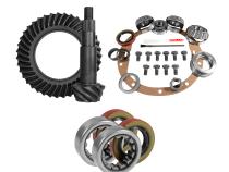 Muscle Car Re-Gear Kit For GM 8.5 Diff 30 Spline 3.42 Ratio 8.5 Inch GM 3.42 Rear R&amp;amp;P Gear/ Install Kit Package With Ak 1563 Axle Bearings (2.25 Inch Od) Yukon Gear